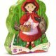 Puzzel Roodkapje en de boze wolf Djeco
